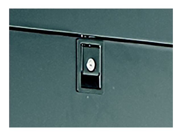 Panduit Net-Verse - Panel lock kit - side - black NVSPLOCK-003
