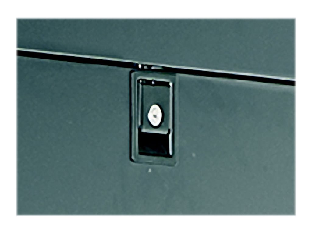Panduit Net-Verse - Panel lock kit - side - black NVSPLOCK-020