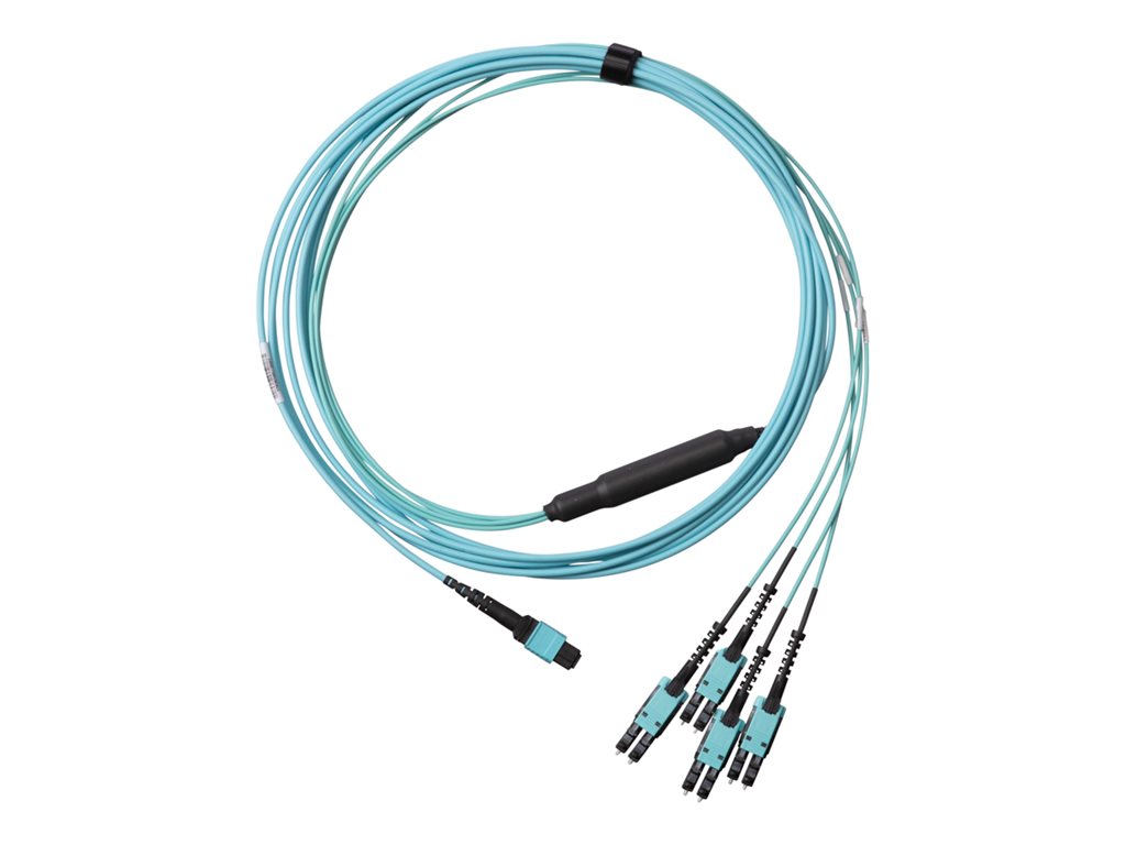 Panduit - Network cable - PanMPO multi-mode (F) to LC Duplex multi-mode (M) 60 cm breakout - 9.14 m - 0.1 in - fiber optic - FHZ8PJLV016F030