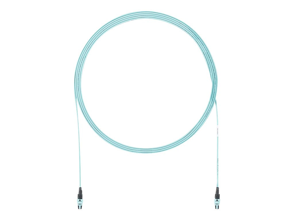 Panduit - Network cable - PanMPO multi-mode (F) to PanMPO multi-mode (F) - 9 m - 0.1 in - fiber optic - OM4 - OFNP -