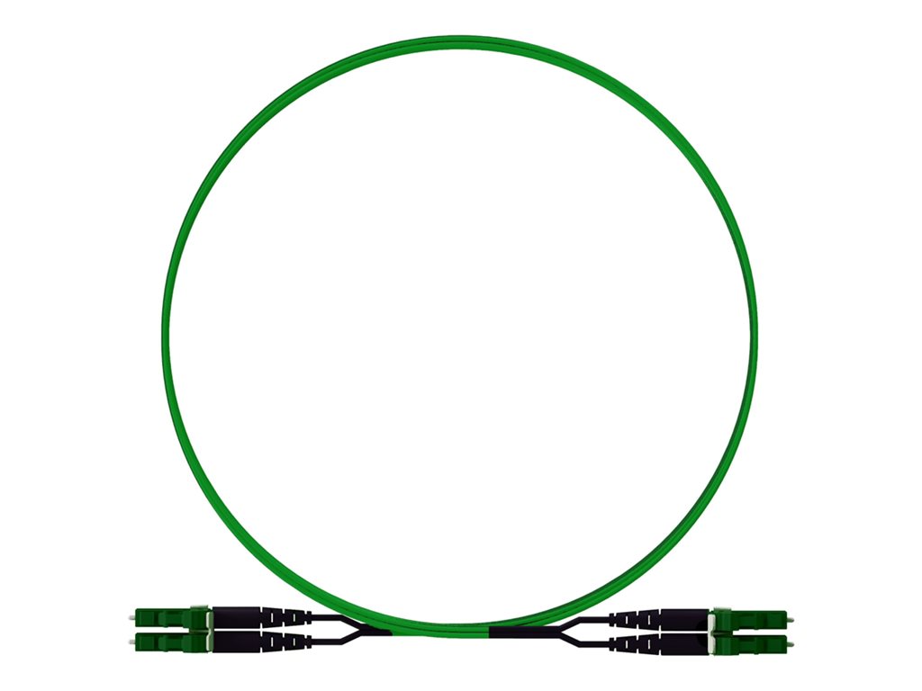 Panduit Opti-Core - Patch cable - LC multi-mode (M) keyed C (green) to LC multi-mode (M) keyed C (green) - 11 m - 0.1 in - fiber FS2EPKCKCNCM011
