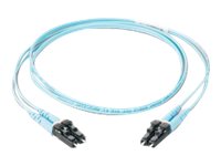 Panduit Opti-Core - Patch cable - LC multi-mode (M) to LC multi-mode (M) - 3 m - fiber optic - duplex - 62.5 / 125 micron - OM1 F62ER2NLNSNM003