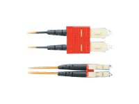 Panduit Opti-Core - Patch cable - LC single-mode (M) to SC single-mode (M) - 5.5 m - fiber optic - duplex - 9 / 125 micron - F92ELLNSNSNM5.5