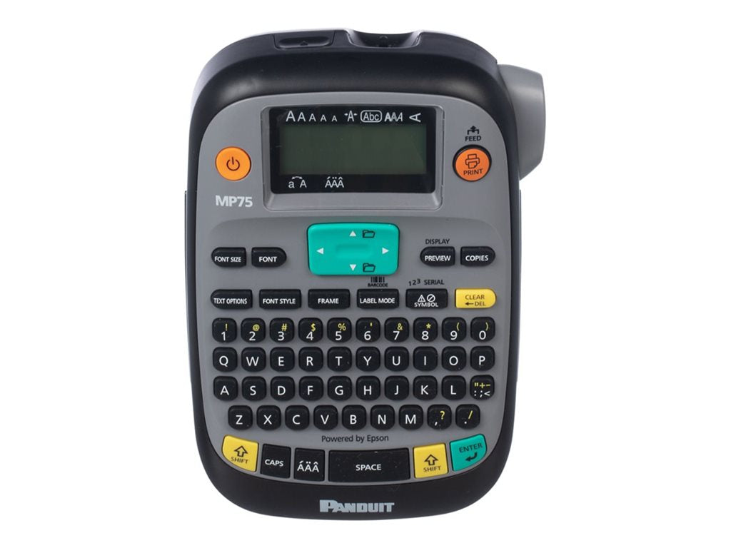 Panduit PXE MP75 - Labelmaker - B/W - thermal transfer - - 180 dpi - up to 15 inch/min - cutter