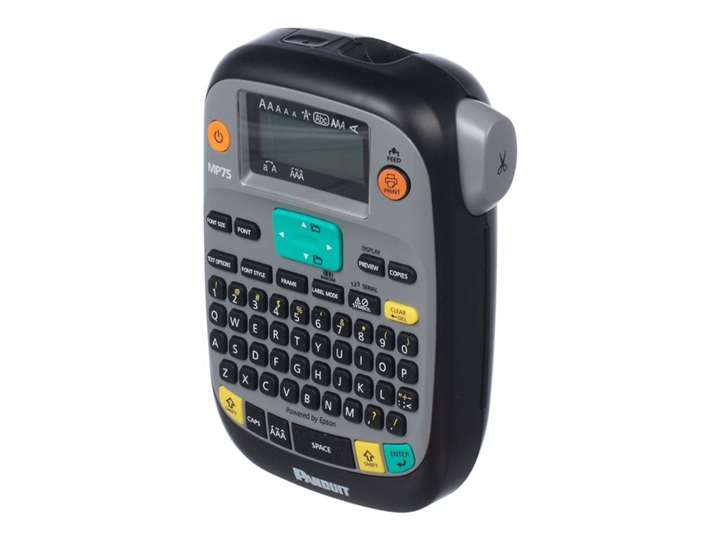 Panduit PXE MP75 - Labelmaker - B/W - thermal transfer - - 180 dpi - up to 15 inch/min - cutter