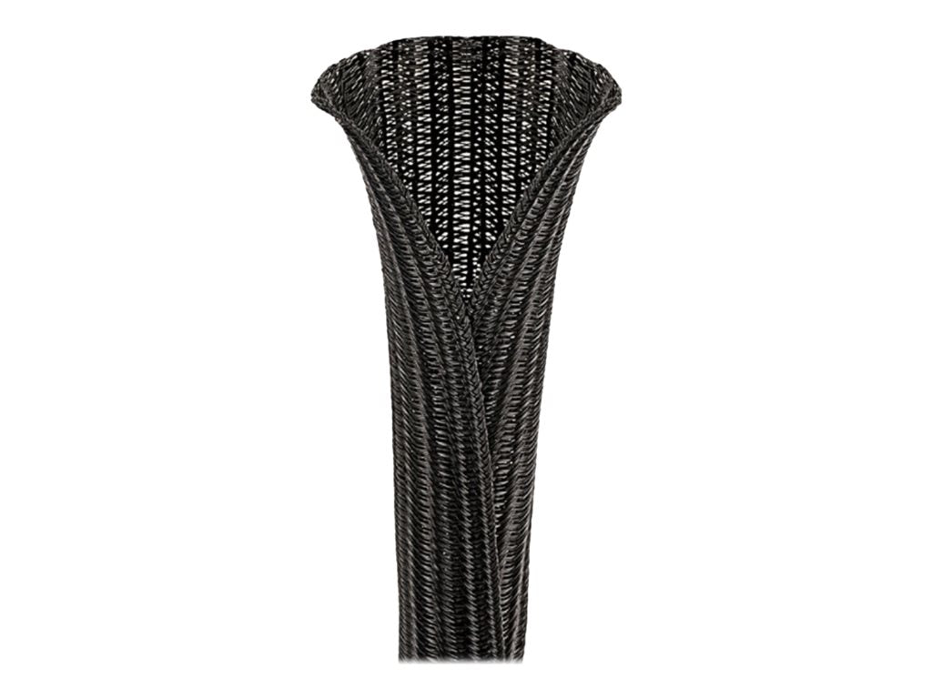 Panduit Pan-Wrap - Cable braided expandable sleeving - 150 ft - black SE38PS-CLR0