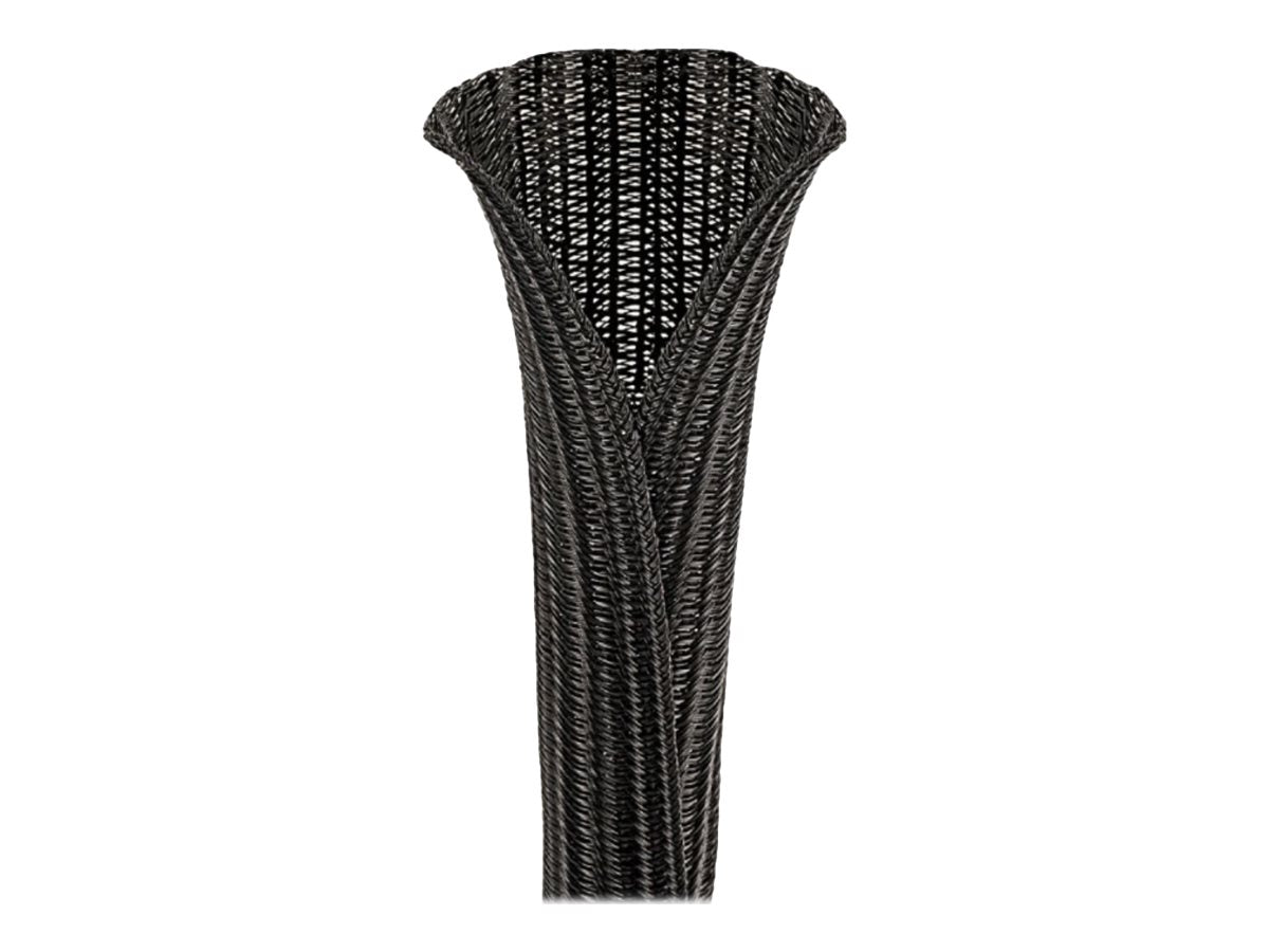 Panduit Pan-Wrap - Cable braided expandable sleeving - 150 ft - black SE38PS-CLR0