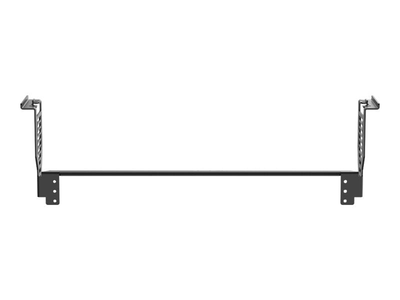 Panduit PanZone TrueEdge - Rack bracket - black - 1U - for P/N: WME9BL WME91RU