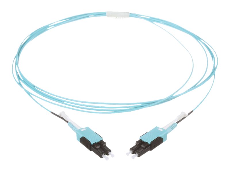Panduit - Patch cable - LC multi-mode uniboot to LC multi-mode uniboot - 7.62 m - fiber optic - duplex - 50 / 125 micron - OM4 FZ2RPUNUNONF025