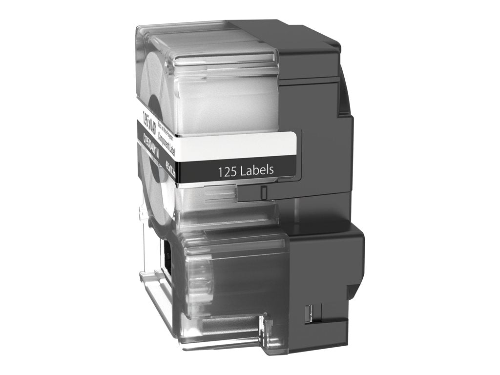 Panduit - Polyester - non-adhesive - 4 mil - white - 1.949 in x 0.402 in 125 label(s) (1 roll(s) x 125) component labels C195X040Y1M