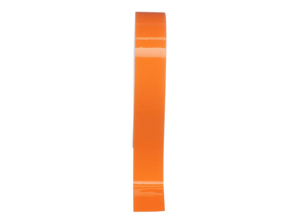 Panduit - Polyester - permanent acrylic adhesive - 8 mil - reflective orange - Roll (1 in x 50 ft) 1 roll(s) continuous tape T100X000RUT