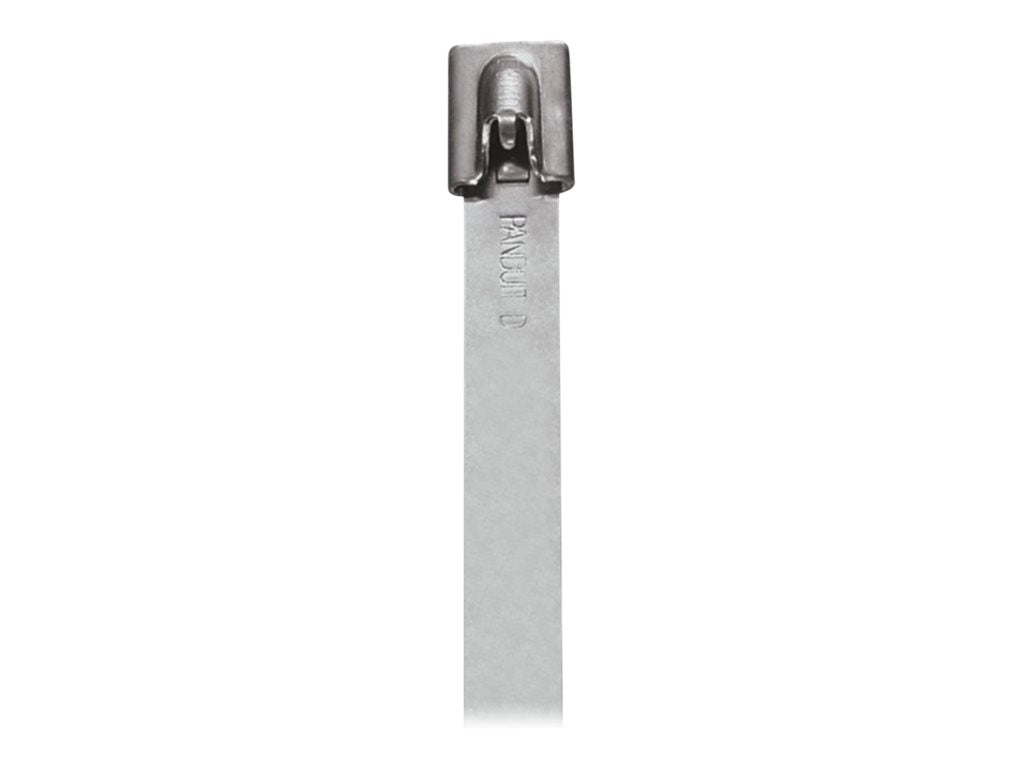 Panduit StrongHold - Cable locking tie - heavy duty - indoor, outdoor - 3.8 ft - metallic (pack of 25) IMLT355H-Q6L