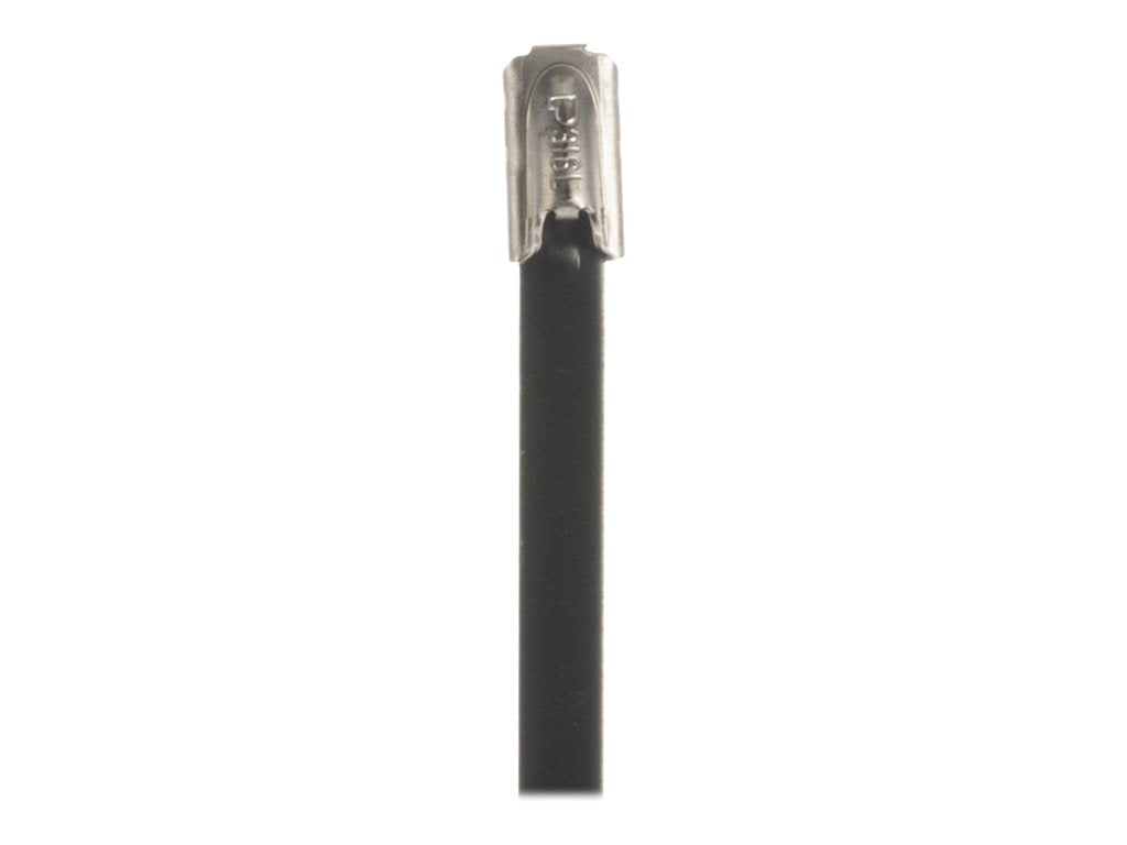 Panduit StrongHold - Cable locking tie - indoor, outdoor - 9.2 in - black (pack of 100) IMLTFC64H-C6L