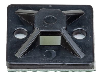 Panduit StrongHold - Cable tie mount - indoor - black (pack of 1000) SMP16A-M0