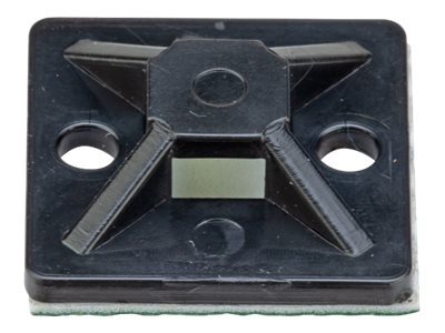 Panduit StrongHold - Cable tie mount - indoor - black (pack of 30) SMP16A-3X0