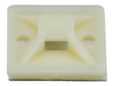 Panduit StrongHold - Cable tie mount - indoor - natural (pack of 100) SMP16A-C
