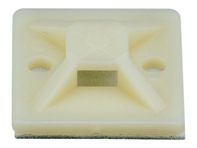 Panduit StrongHold - Cable tie mount - indoor - natural (pack of 1000) SMP18A-M