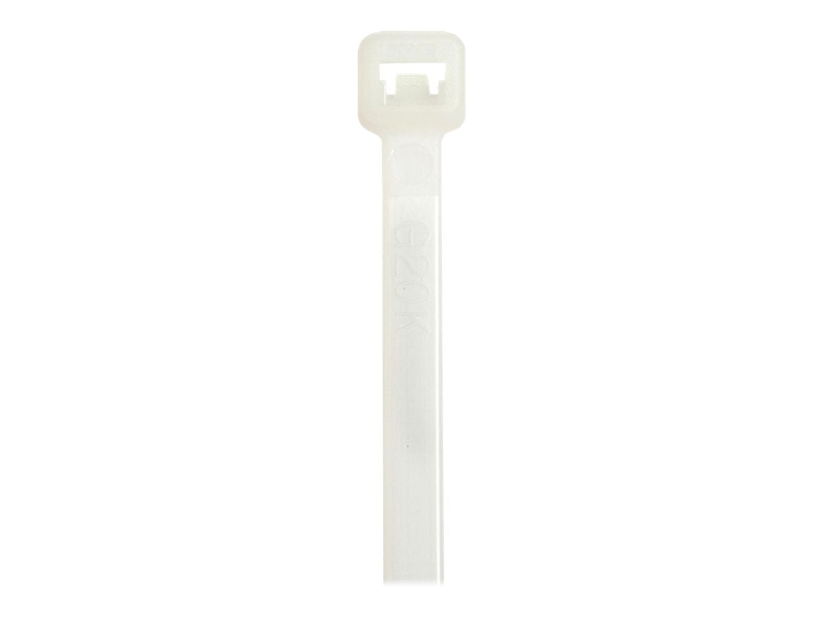 Panduit StrongHold - Cable tie - outdoor - 1 ft - natural (pack of 1000) S12-40-M