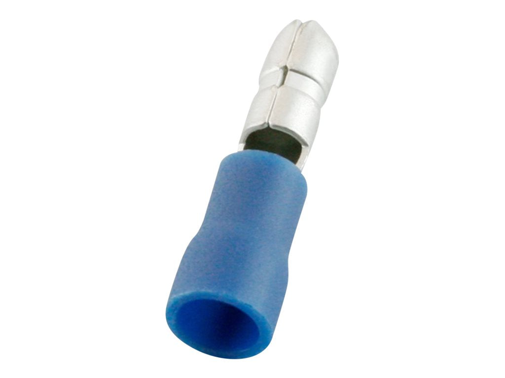 Panduit StrongHold - Male disconnect - blue (pack of 25) EBV14-4MB-Q