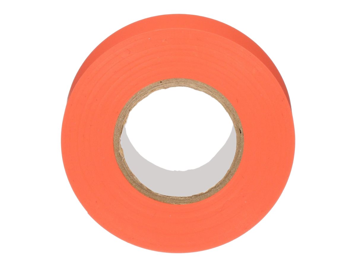 Panduit StrongHold ST17 Series - Electrical insulation tape - 0.75 in x 66 ft - polyvinyl chloride (PVC) - orange ST17-075-66OR