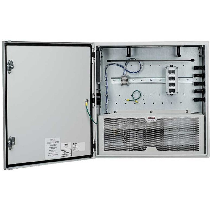 Panduit Universal Enclosure, 24"x24" , Steel, 1 Switch
