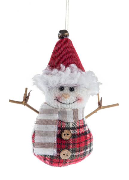 Pattern Play - Snowman Ornaments -
