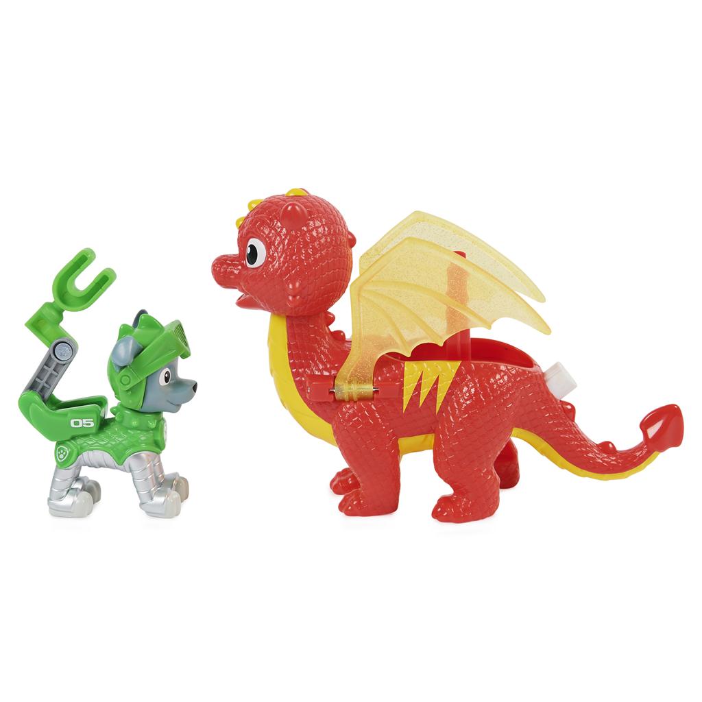 Paw Patrol Rescue Knight - Rocky and Dragon Flame