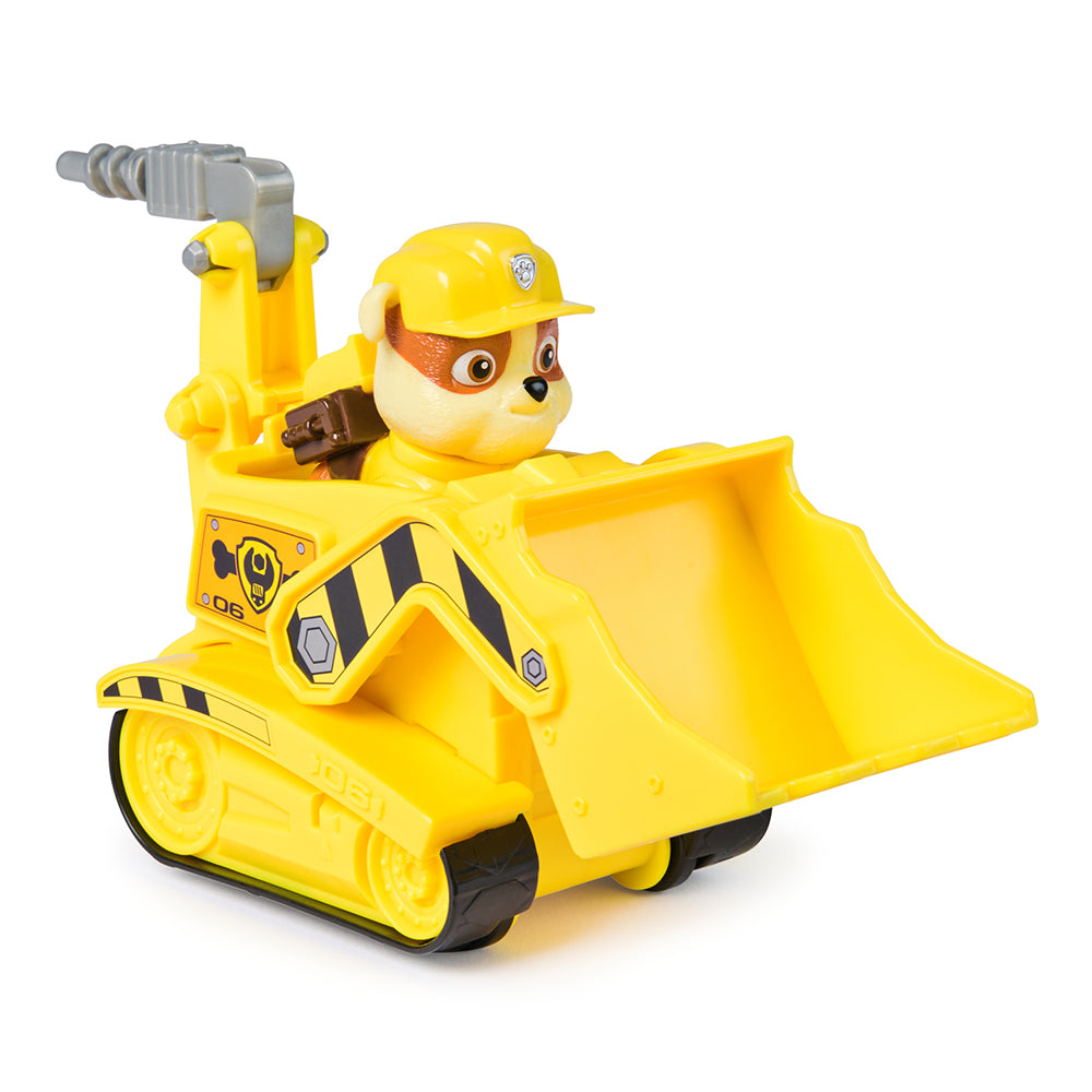 Paw Patrol Rescue Vehicle and Character - Rubble and Bulldozer