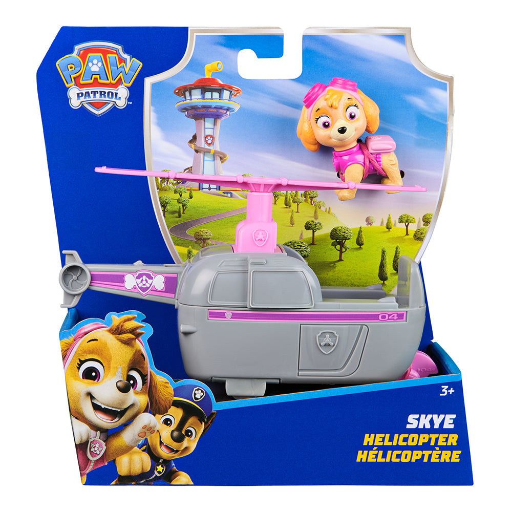 Paw Patrol Rescue Vehicle and Character - Skye and Helicopter