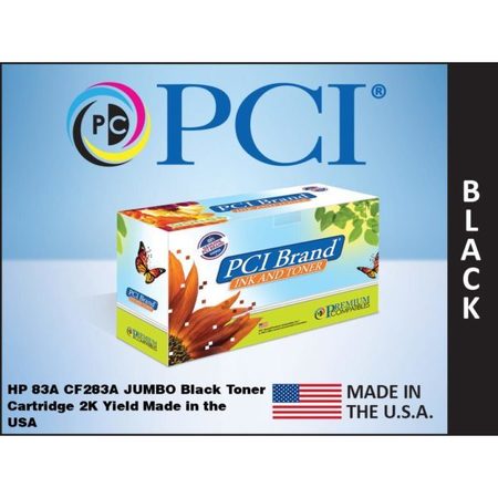 Pci Brand Remanufactured Xerox 006R03501 (Hp 83A Cf283) Black Toner Cartridge 2K