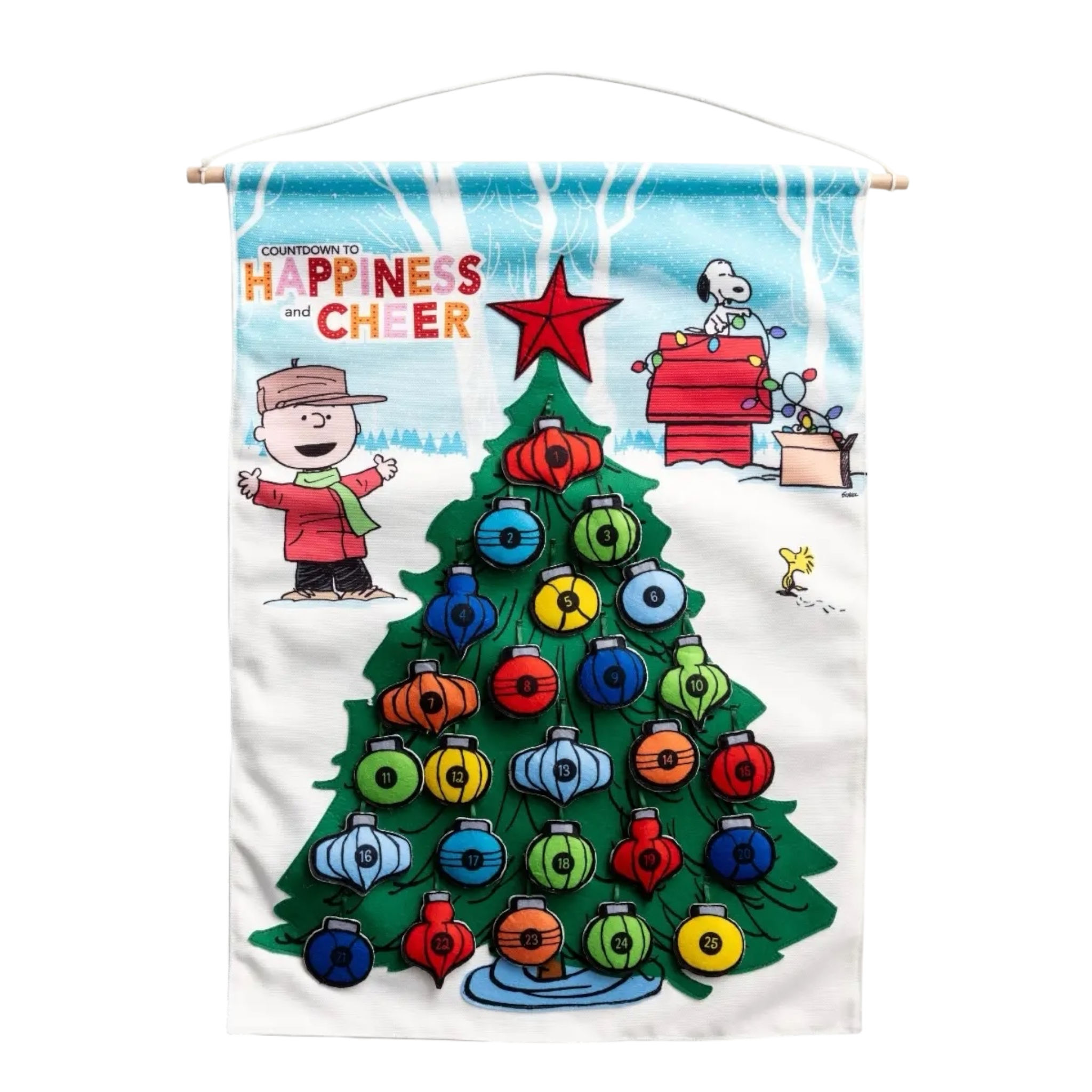 Peanuts Happiness and Cheer - Christmas Countdown