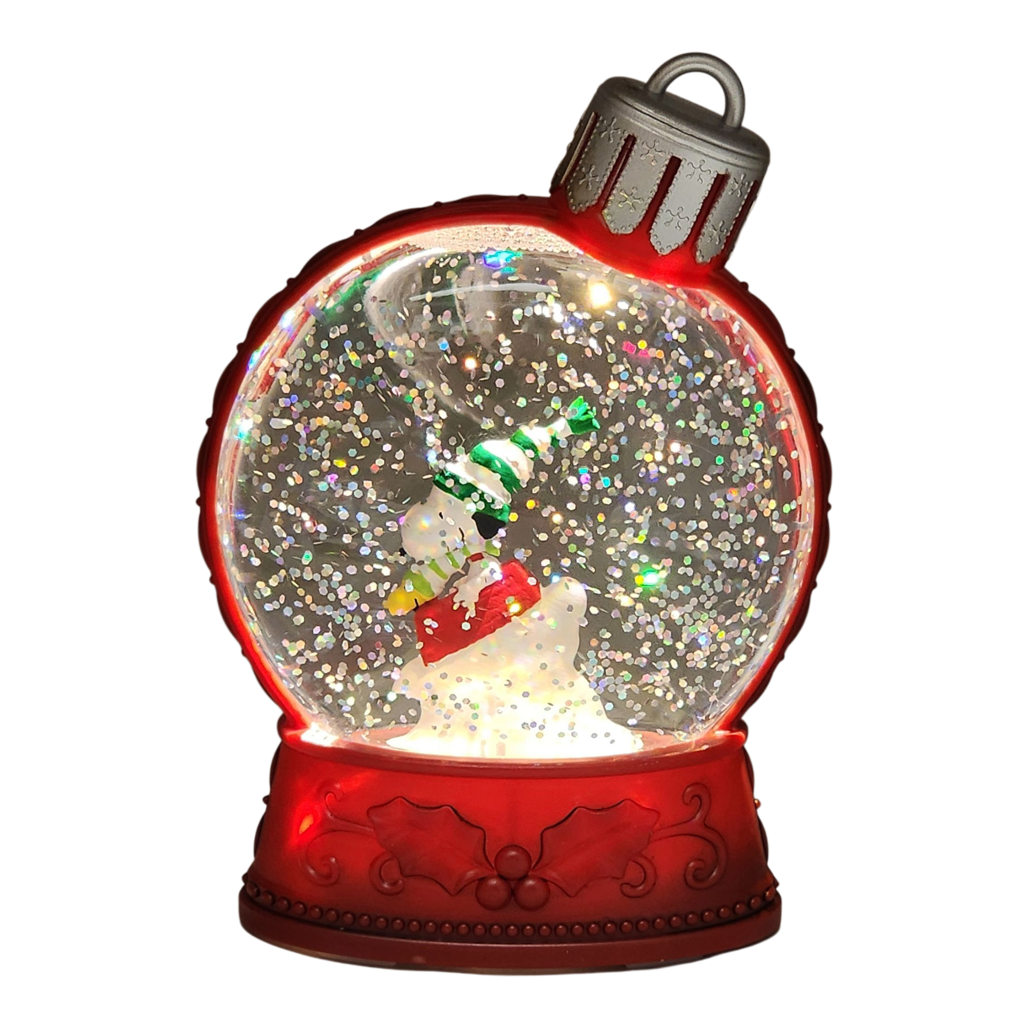 Peanuts Lighted Holiday Shimmer - Snoopy and Woodstock