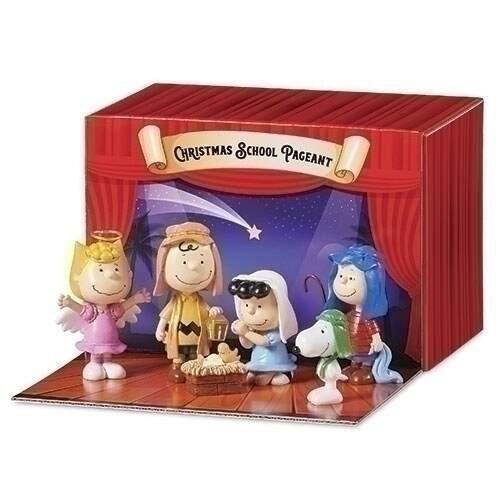 Peanuts Pageant 6pc Set With Carry Box