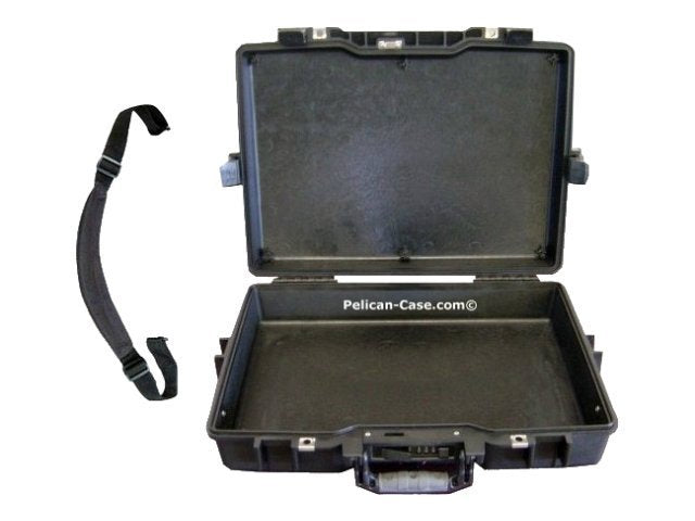 Pelican Laptop Computer Protector Case 1495NF No Foam - Notebook carrying case - 17 - black" 1495-001-110
