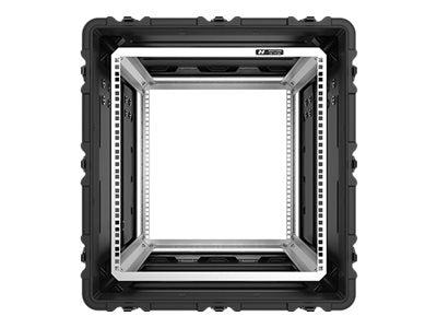 Pelican Super-V Series - Rack case for electronic equipment - 11U - stainless steel, aluminum, nickel, RotoMolded