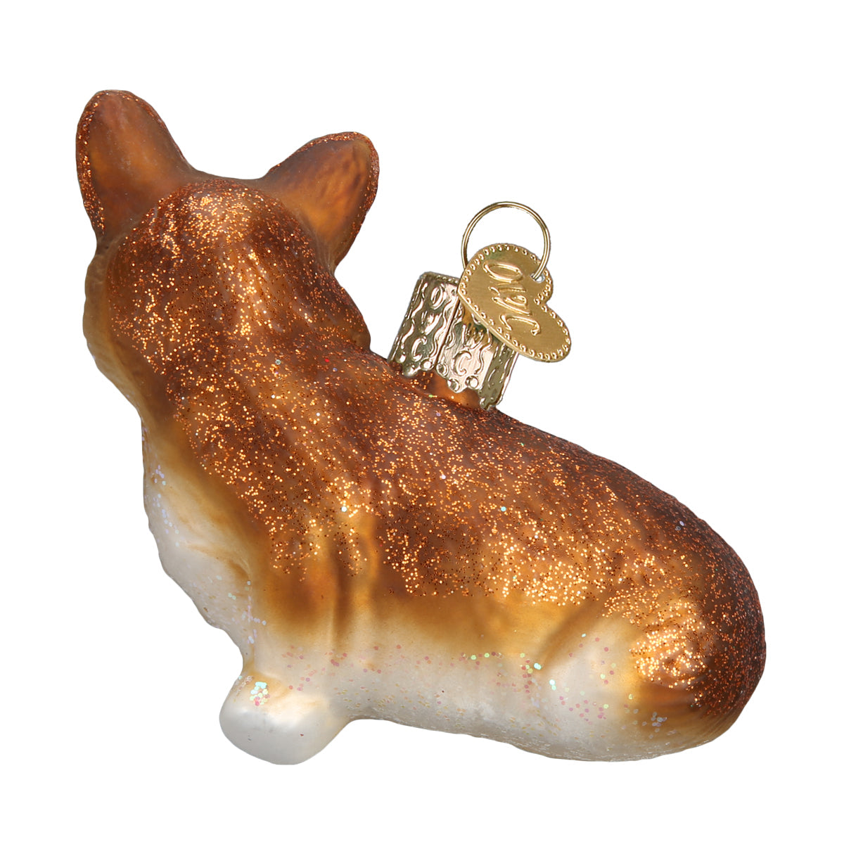 Pembroke Welsh Corgi Glass Ornament