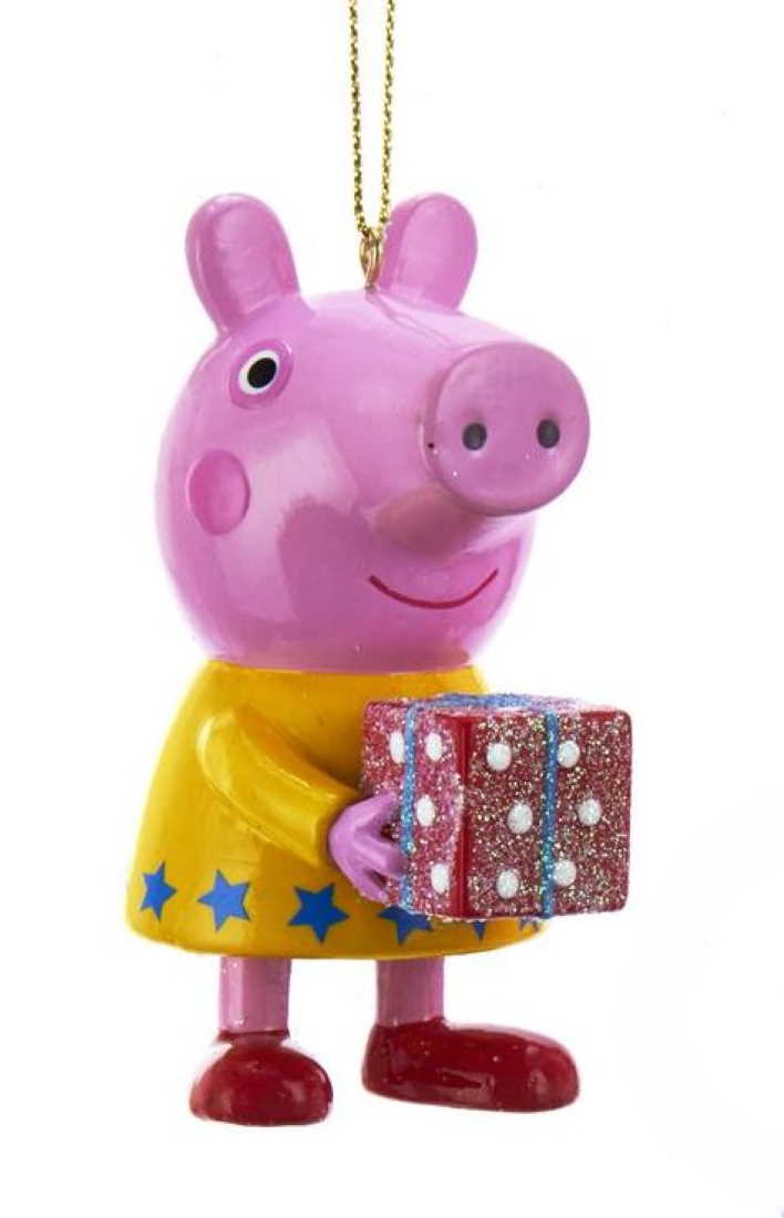 Peppa Pig Ornament - Yellow Dress