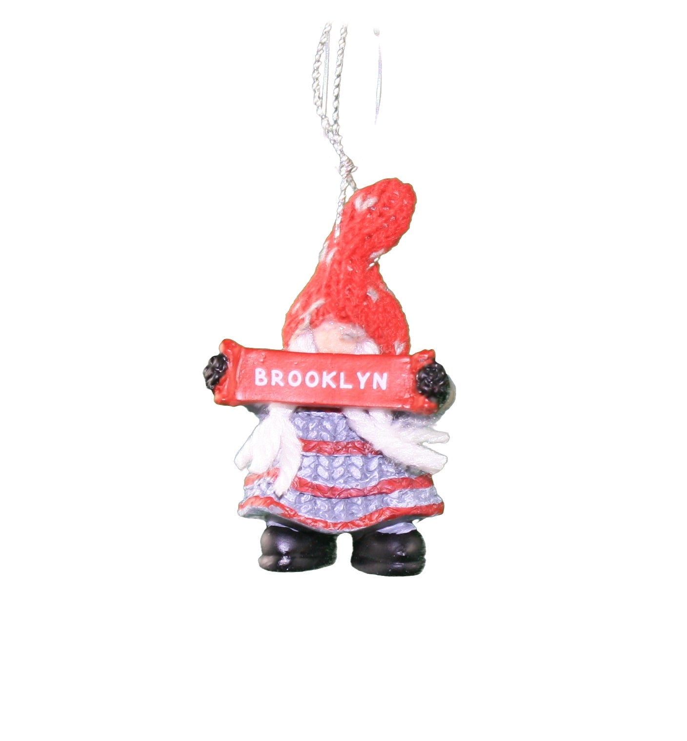 Personalized Gnome Ornament (Letters A-I) - Brooklyn