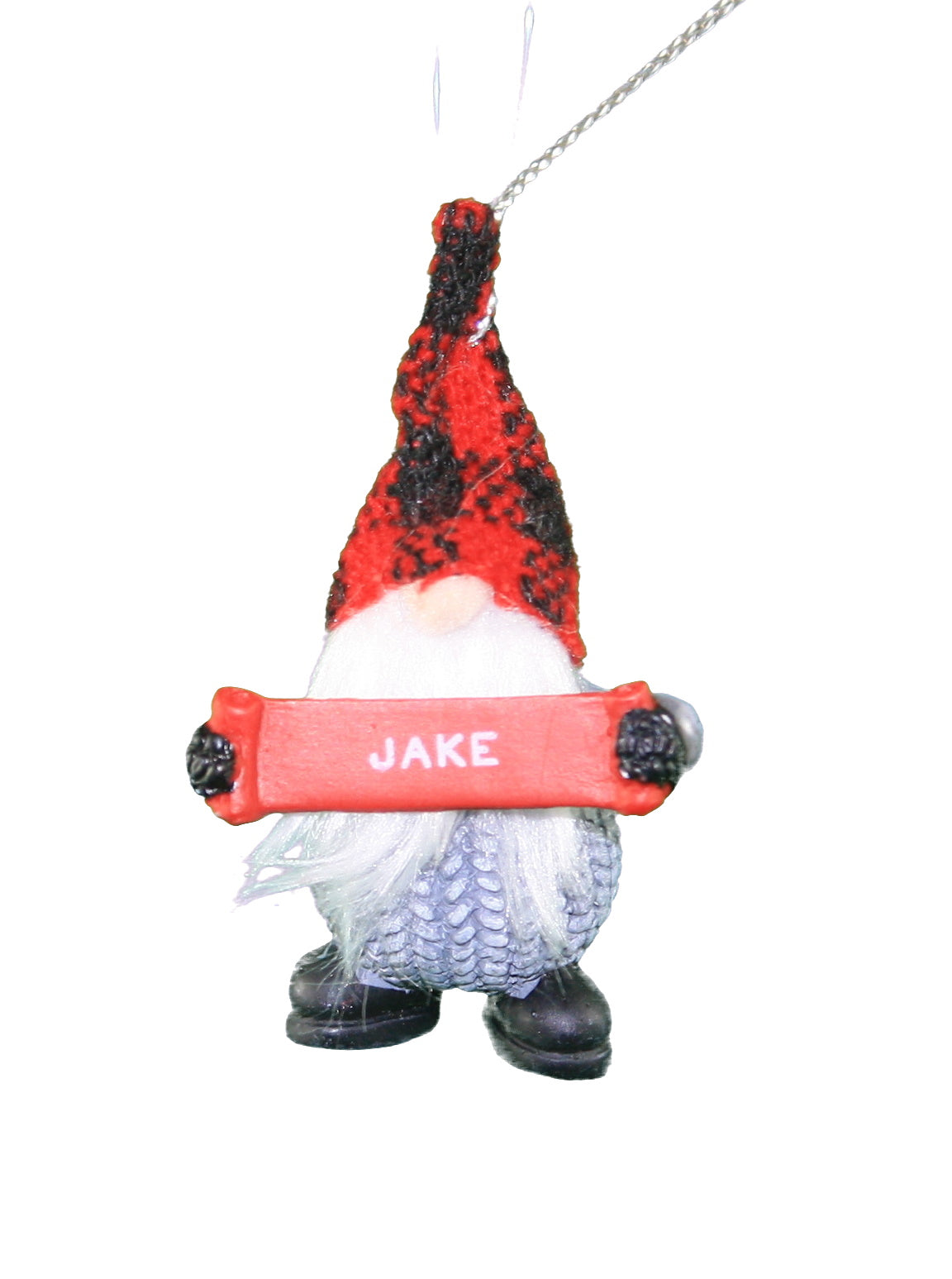 Personalized Gnome Ornament (Letters J-P) - Jake
