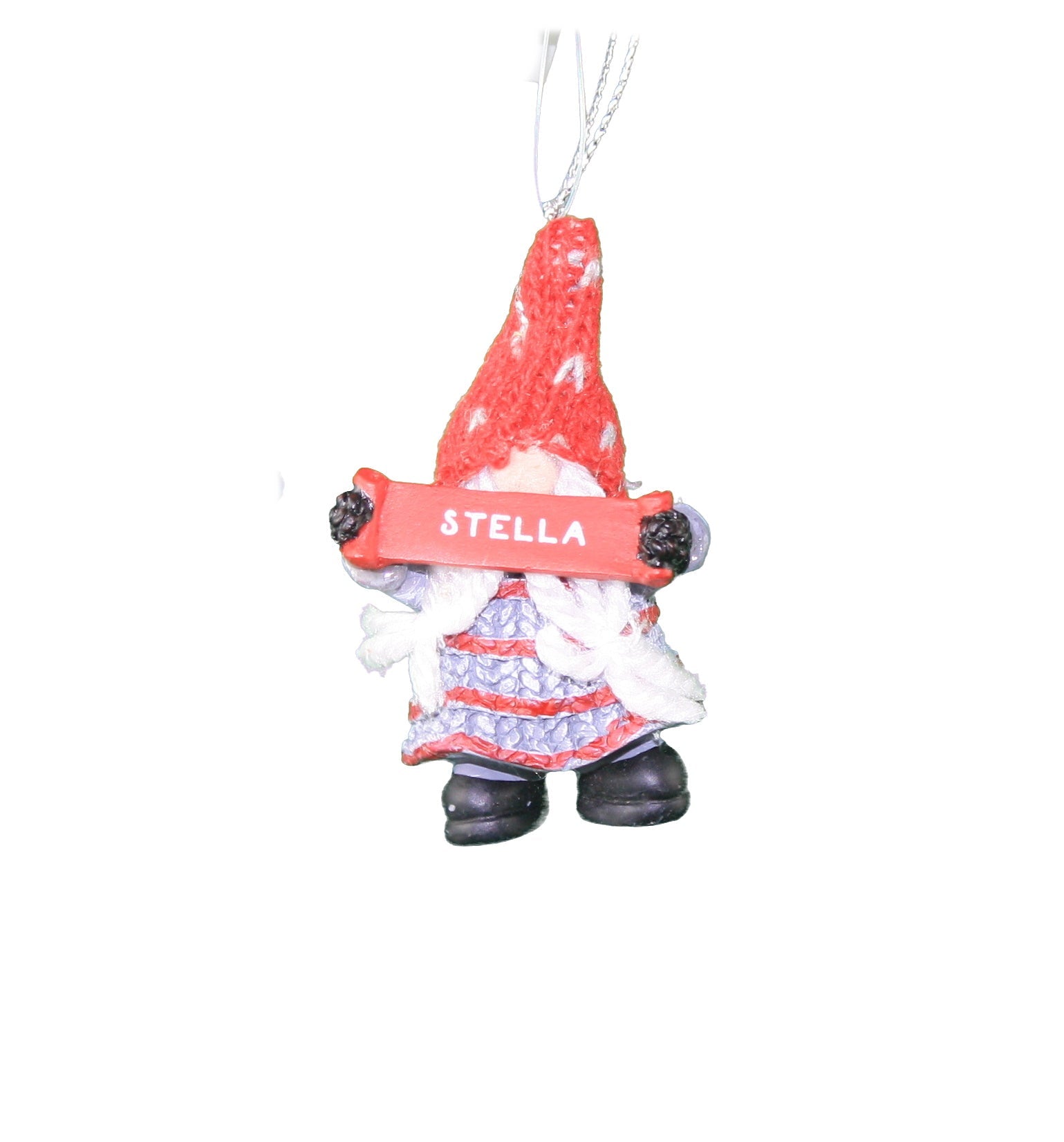 Personalized Gnome Ornament (Letters R-Z) - Stella