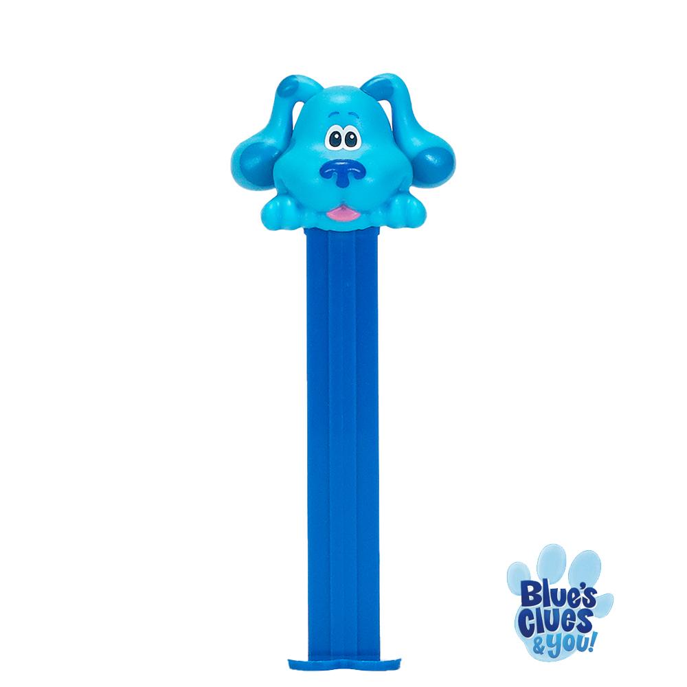 Pez - Nick Jr Dispenser with 3 Candy Rolls - Blues Clues - Blue