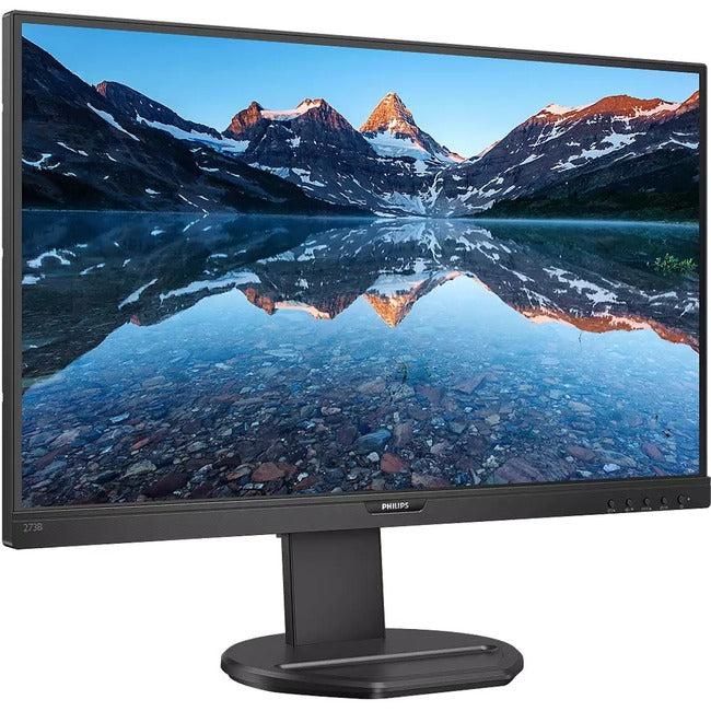 Philips 273B9 27 Class Full HD LCD Monitor - 16:9 - Textured Black"