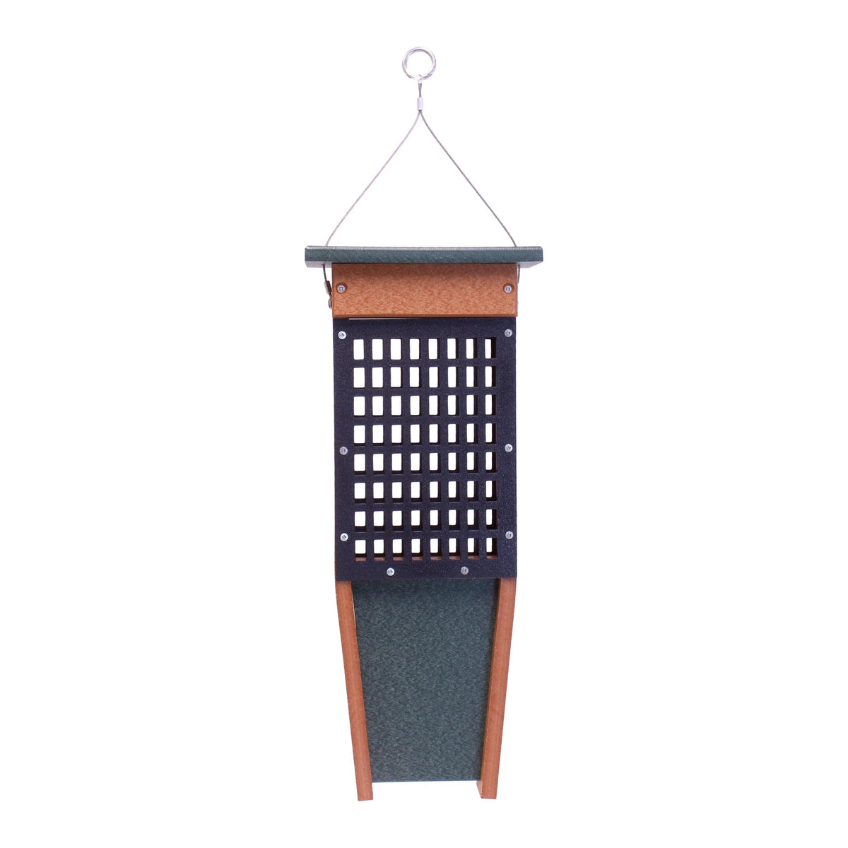 Pileated Woodpecker Suet Bird Feeder - Holds 2 Suet Cakes