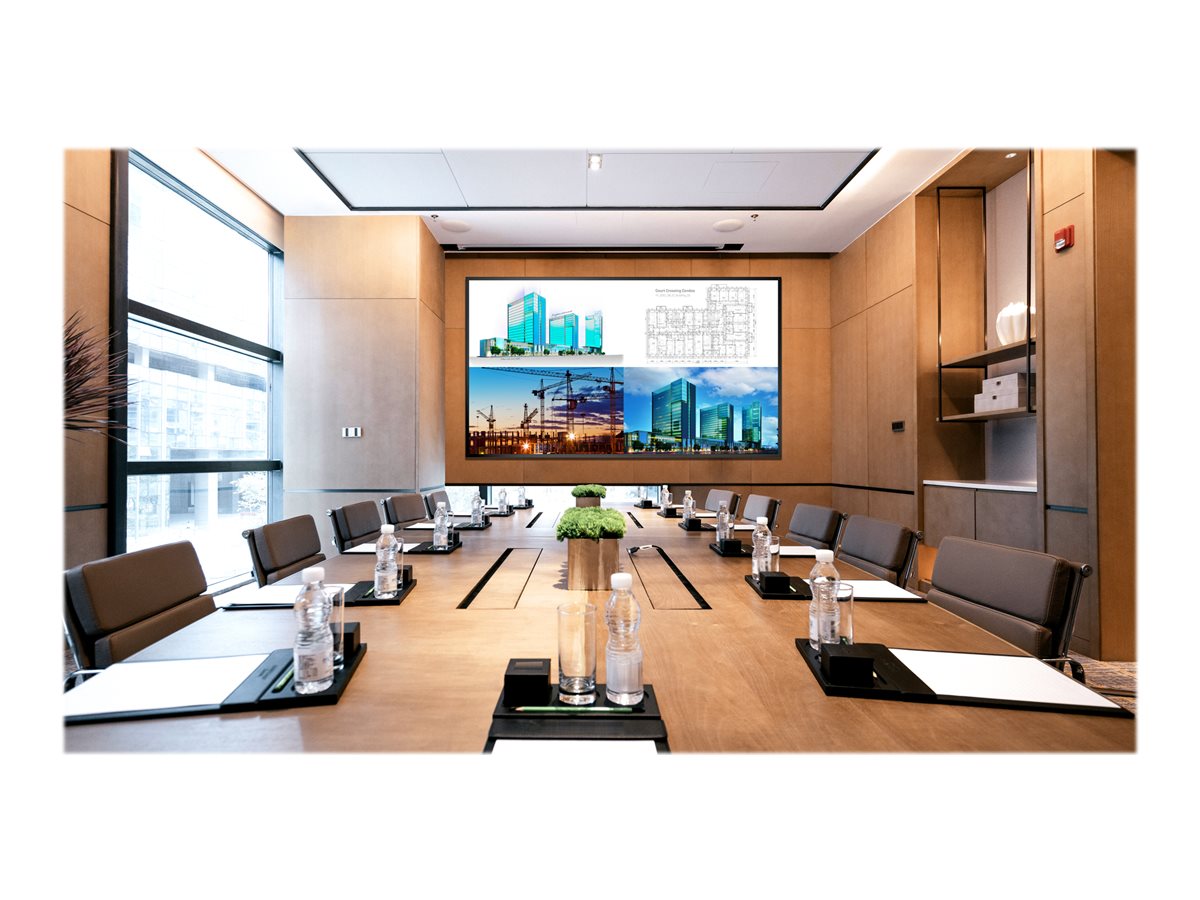 Planar UltraRes X URX85-ERO - 85 Diagonal Class LED-backlit LCD display - interactive digital signage - 4K UHD (2160p) 3840 x 998-2165-00