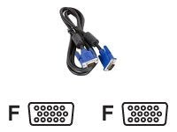 Planar - VGA cable - HD-15 (VGA) (F) to HD-15 (VGA) (F) - black 997-3159-00