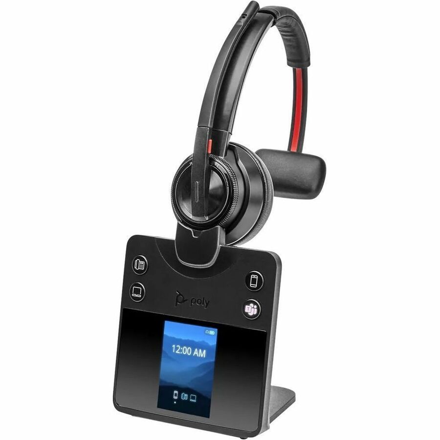 Plantronics Savi 8400 Office 8410 Headset - Mono - Wireless - Bluetooth/DECT 6.0 - 590.6
