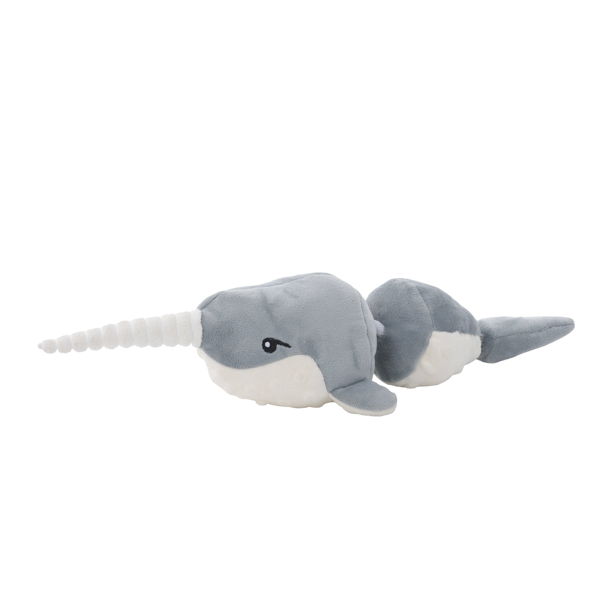 Plush Jointed Narwhal - 16 inch Dog Toy