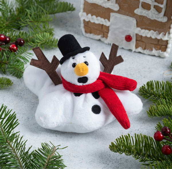 Plush Melting Snowman - 6 Inch