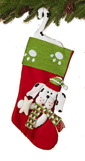 Plush Pet Stocking - 20 Inch - Dog