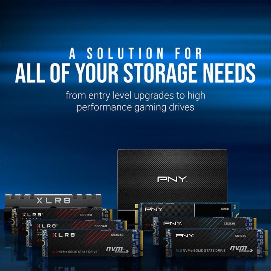 Pny Cs1030 M.2 2280 1Tb Pci-Express 3.0 X4, Nvme 1.3 3D Nand Internal Solid State Drive (Ssd) M280Cs1030-1Tb-Rb
